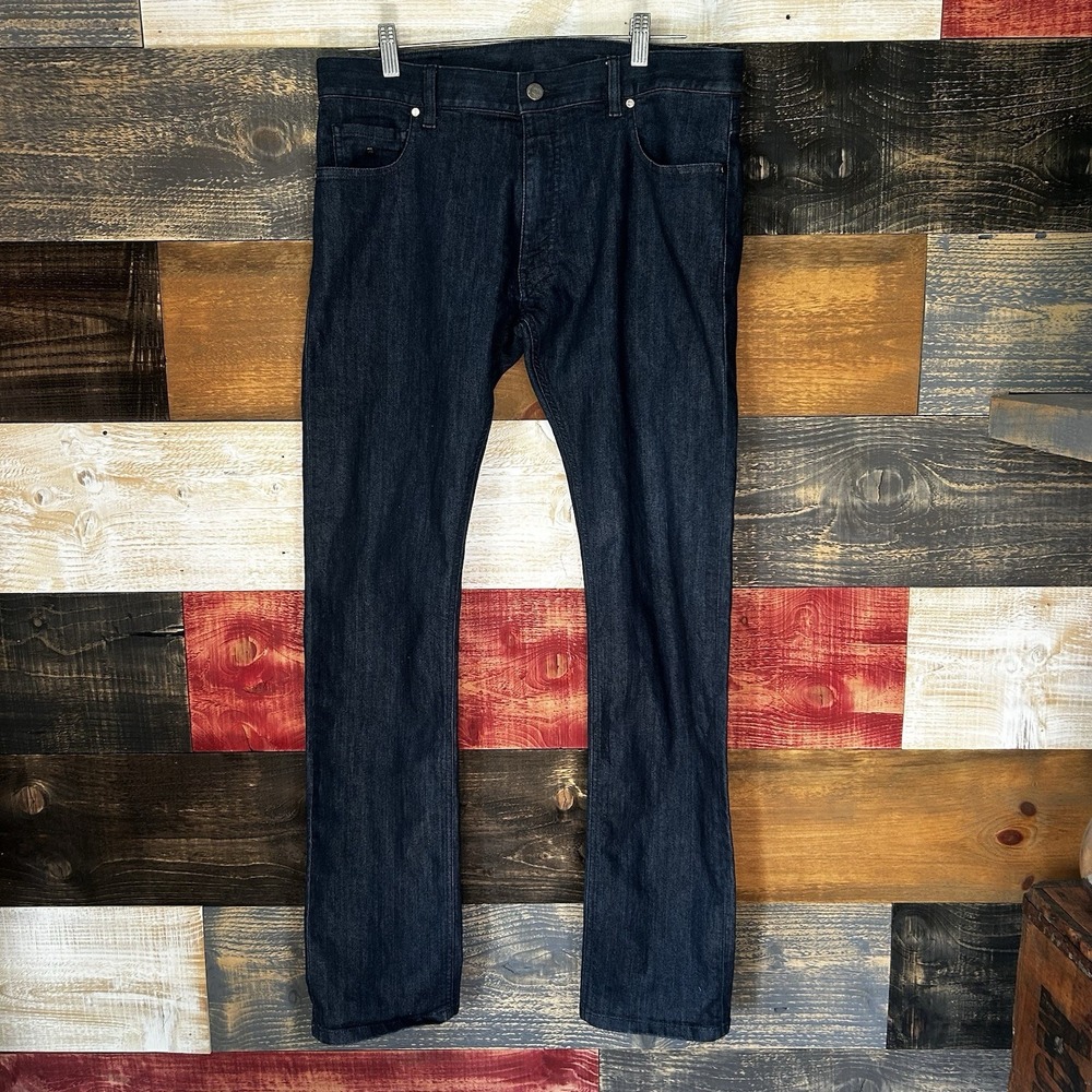 ermenegildo zegna Z Zegna Men's Jeans Dark Wash Current Straight Size 34